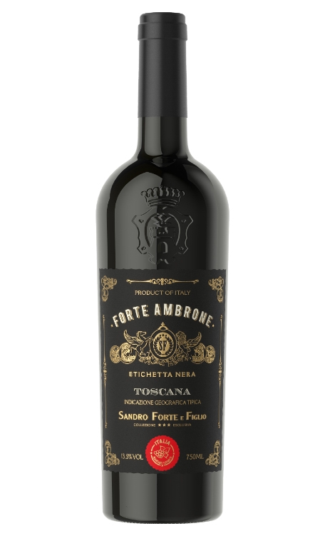 Vinho Sandro Forte e Figlio Tinto Seco Itália Forte Ambrone Merlot, Sangiovese, Syrah 750ml