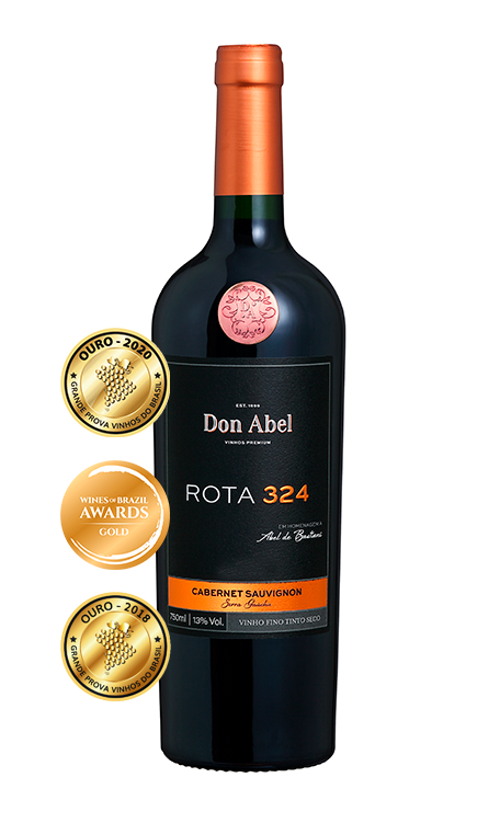 Vinho Don Abel Tinto Seco Brasil Rota 324 Cabernet Sauvignon 750ml