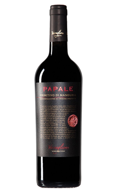 Vinho Varvaglione Vigne & Vini Tinto Seco Itália Papale Primitivo 750ml