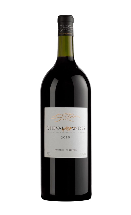 Vinho Château Cheval Blanc Tinto Seco Argentina Magnum Blend 2010 1,5l