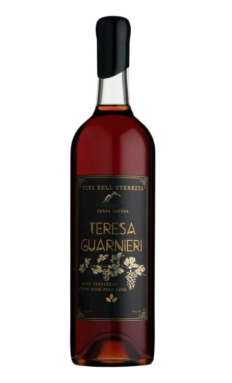 Vinho Vini Dell´eternità Rosé Seco Brasil Tereza Teroldego 750ml