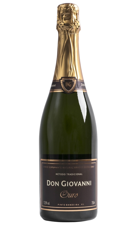 Espumante Don Giovanni Branco Extra Brut Brasil Ouro Chardonnay, Pinot Noir 750ml