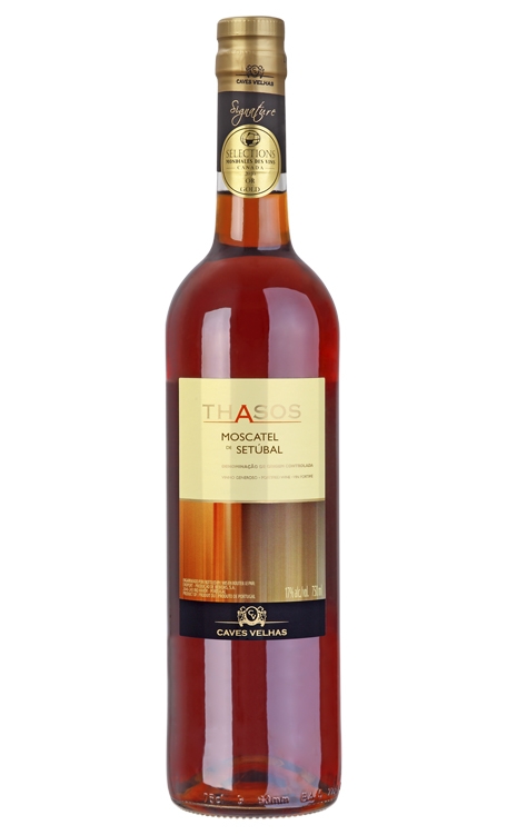 Vinho Caves Velhas Rosé Suave Portugal Thasos Licoroso Moscato 750ml