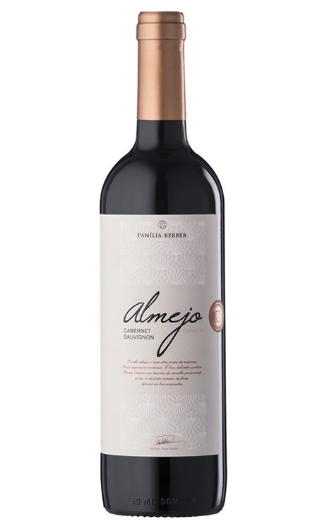 Vinho Família Bebber Tinto Seco Brasil Almejo Cabernet Sauvignon 750ml