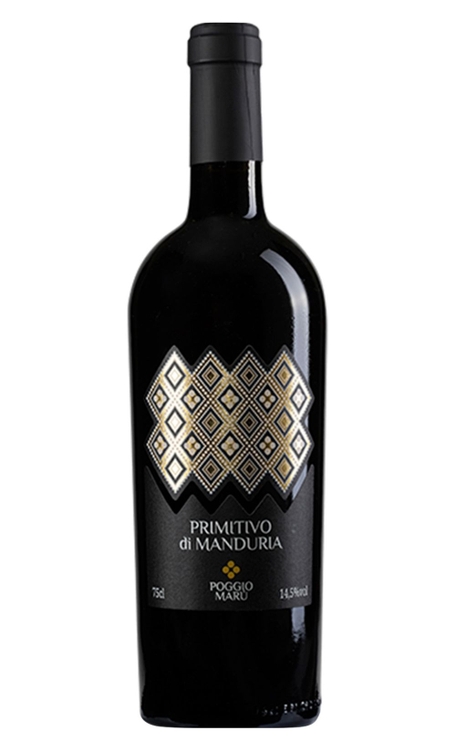 Vinho Poggio Marù Tinto Seco Itália Primitivo Di Manduria D.o.c Primitivo 750ml