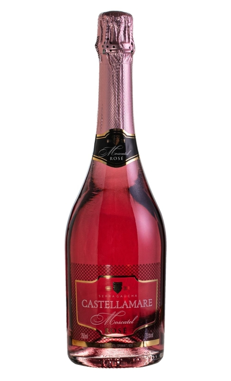 Espumante Castellamare Rosé Moscatel Brasil Moscato 750ml