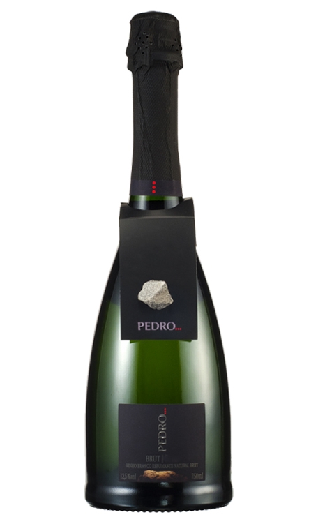 Espumante Zanella Branco Brut Brasil Pedro Chardonnay, Pinot Noir 750ml