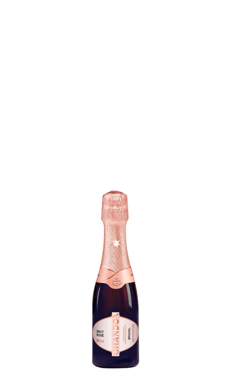 Espumante Chandon Rosé Brut Brasil Baby Chardonnay, Pinot Noir, Riesling 187ml
