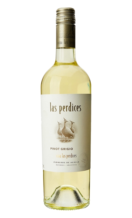 Vinho Las Perdices Branco Seco Argentina Pinot Grigio 750ml
