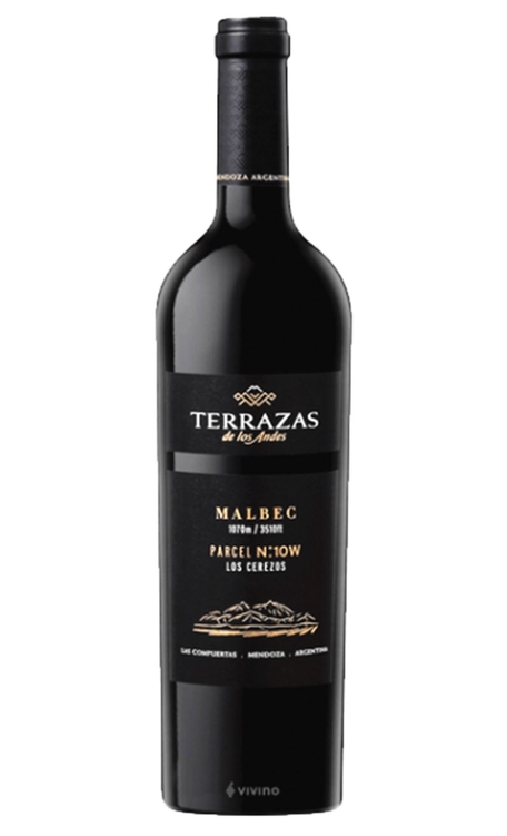 Vinho Terrazas de Los Andes Tinto Seco Argentina Single Parcel Los Cerezos Malbec 750ml