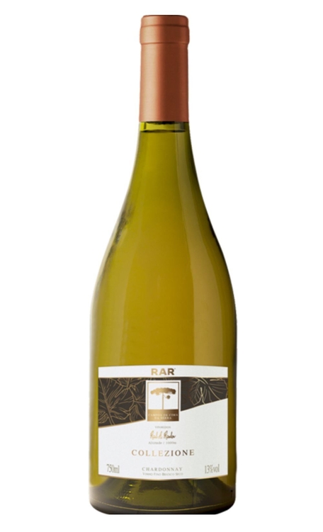 Vinho Rar Branco Seco Brasil Collezione Chardonnay 750ml