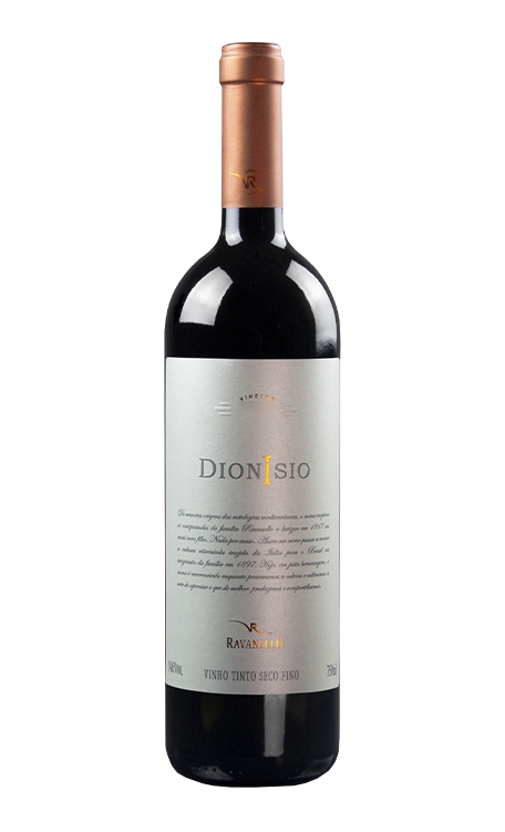 Vinho Vinícola Ravanello Tinto Seco Brasil Dionísio Teroldego 750ml