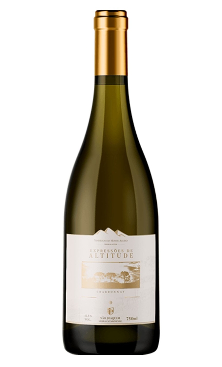 Vinho Monte Agudo Branco Seco Brasil Expressões de Altitude Chardonnay 750ml