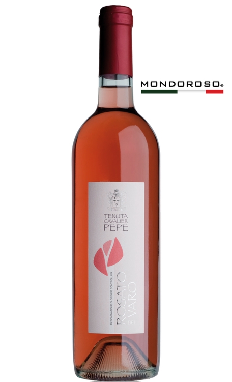 Vinho Tenuta Cavalier Pepe Rosé Seco Itália Del Varo Aglianico 750ml