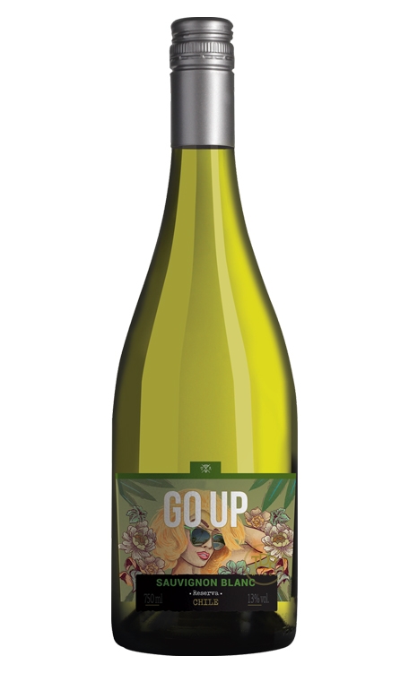 Vinho Tdp Wines Branco Seco Chile Go Up Reserva Sauvignon Blanc 750ml
