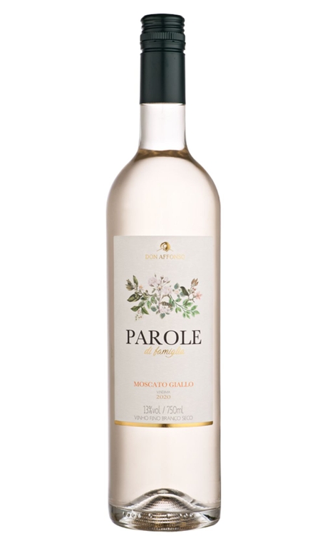 Vinho Don Affonso Branco Suave Brasil Parole Di Famiglia Moscato 750ml