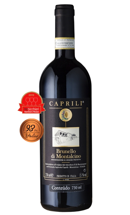 Vinho Caprili Tinto Seco Itália Brunello Di Montalcino Reserva Sangiovese 750ml