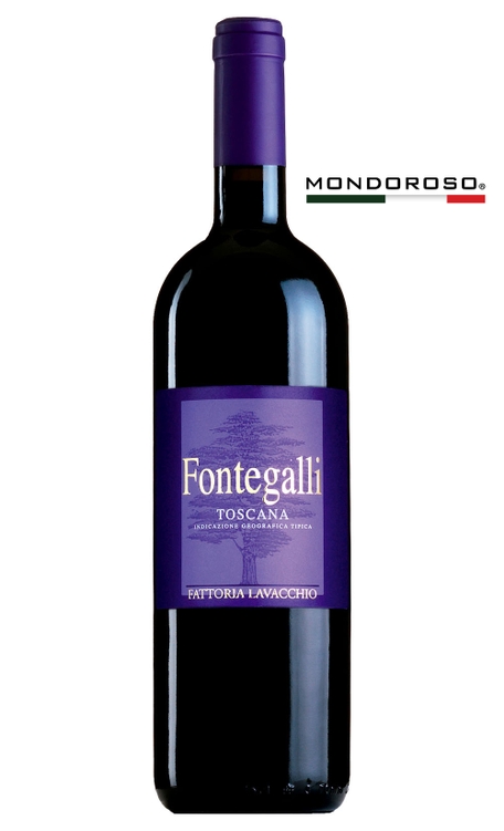 Vinho Fattoria Lavacchio Tinto Seco Itália Fontegalli Merlot, Syrah 750ml