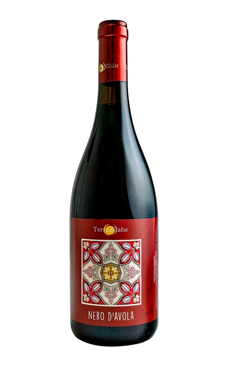 Vinho Terre Di Giafar Tinto Seco Itália Nero D'avola 750ml