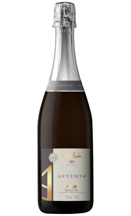 Espumante Rar Branco Moscatel Brasil Avvento Moscato 750ml