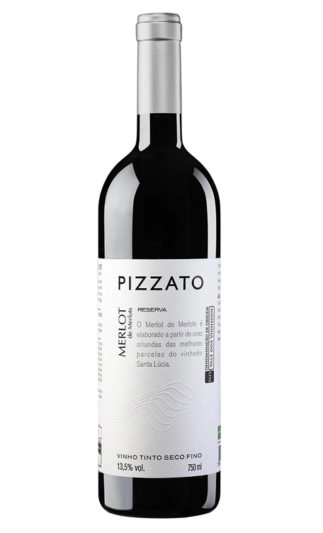 Vinho Pizzato Tinto Seco Brasil Reserva Merlot 750ml