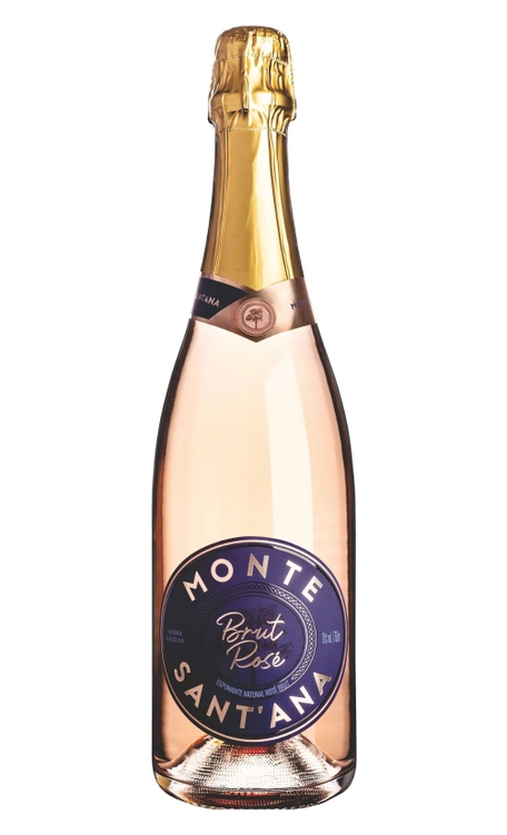 Espumante Monte Santana Rosé Brut Brasil Blend 750ml