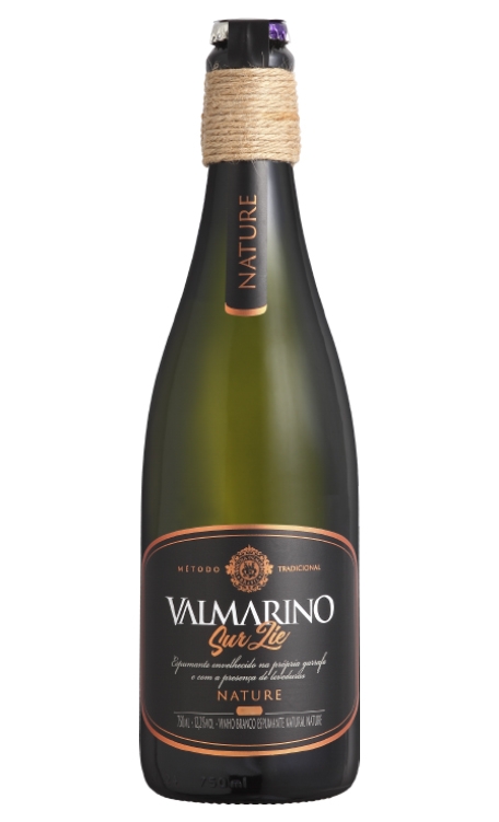 Espumante Valmarino Branco Nature Brasil Sur Lie Chardonnay, Pinot Noir 750ml