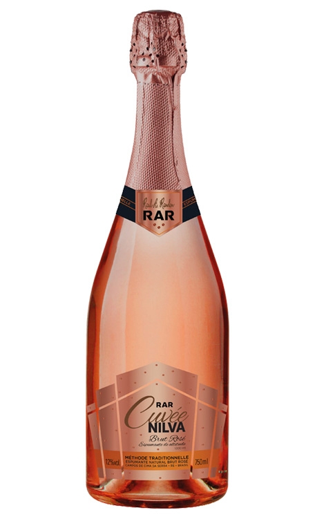 Espumante Rar Rosé Brut Brasil Cuvée Nilva Pinot Noir 750ml