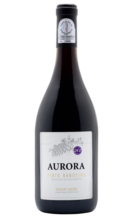 Vinho Vinícola Aurora Tinto Seco Brasil Pinto Bandeira Pinot Noir 750ml