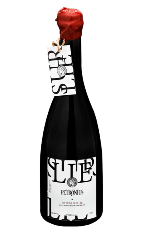 Espumante Vinícola Petronius Branco Nature Brasil Sur Lie Trebbiano 750ml