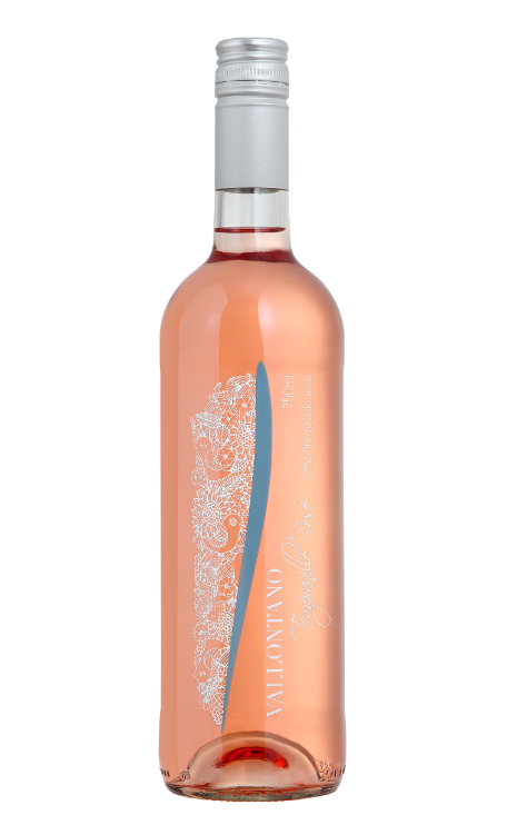 Vinho Vallontano Rosé Seco Brasil Tempranillo 750ml