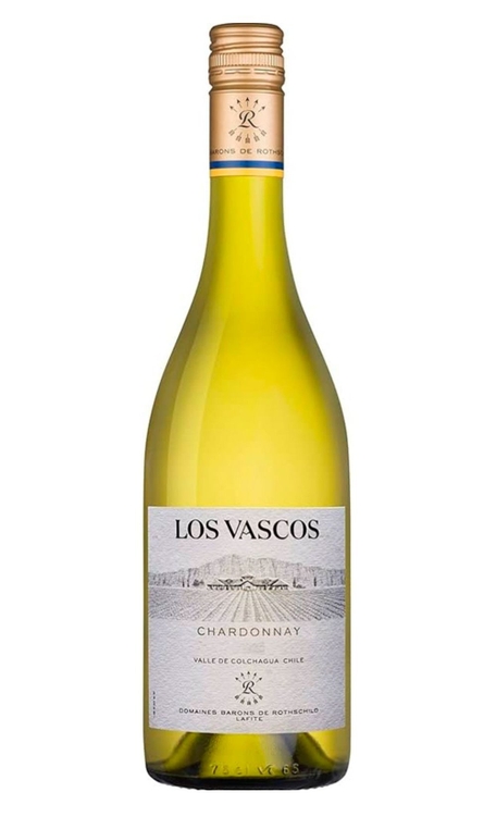 Vinho Viña Los Vascos Branco Seco Chile Chardonnay 750ml