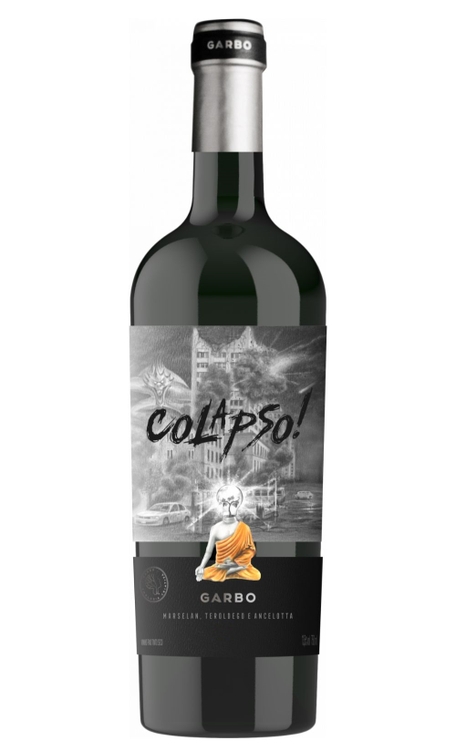 Vinho Garbo Tinto Seco Brasil Colapso Ancellotta, Marselan, Teroldego 750ml