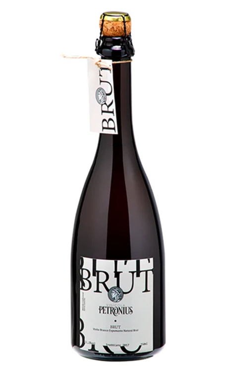 Espumante Vinícola Petronius Branco Brut Brasil Sur Lie Trebbiano 750ml