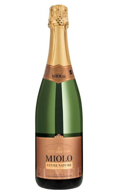 Espumante Miolo Branco Nature Brasil Cuvée Chardonnay, Pinot Noir 750ml