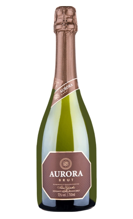 Espumante Vinícola Aurora Branco Brut Brasil Chardonnay 750ml