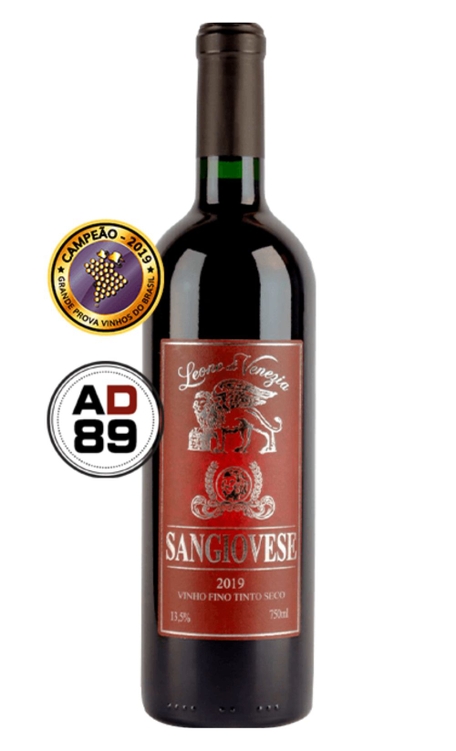 Vinho Leone Di Venezia Tinto Seco Brasil Sangiovese 750ml