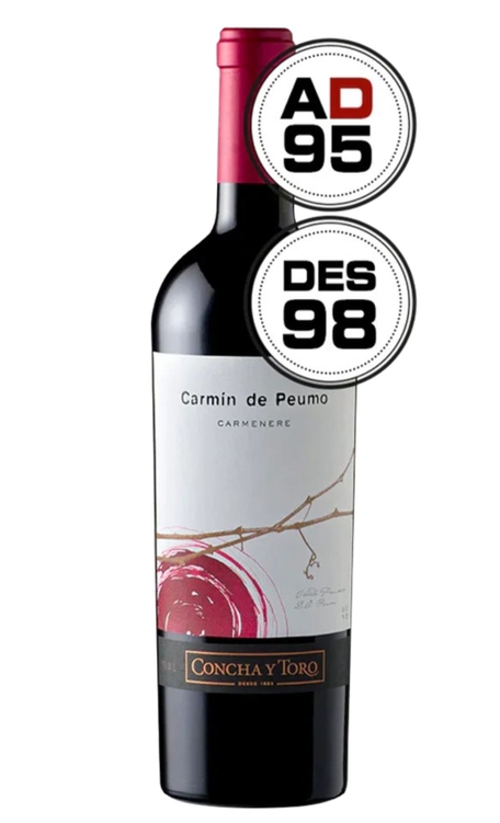 Vinho Concha Y Toro Tinto Seco Chile Carmin de Peumo Carménère 750ml