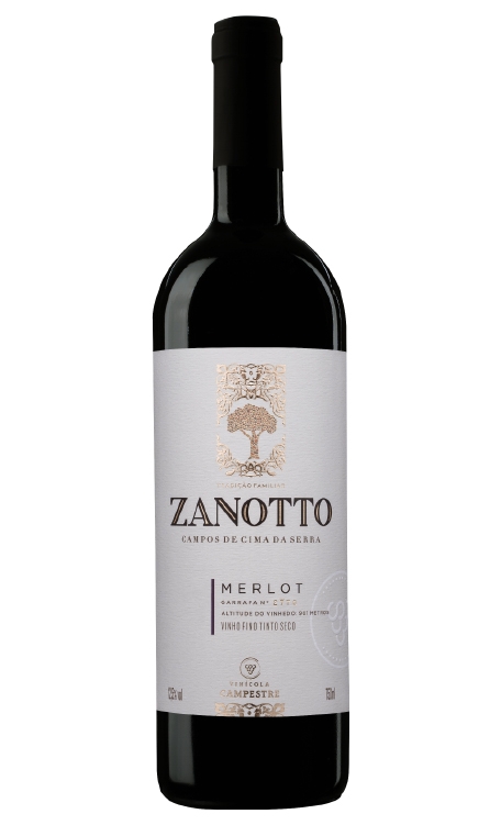 Vinho Zanotto Tinto Seco Brasil Merlot 750ml