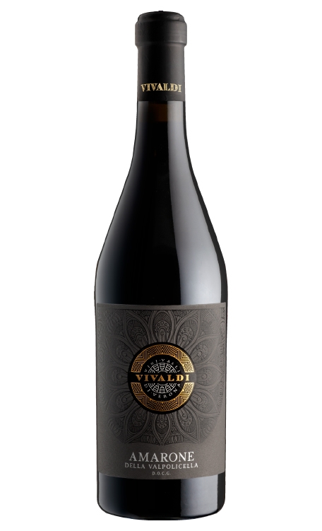 Vinho Vivaldi Tinto Seco Itália Amarone Della Valpolicela Corvina, Corvinone, Rondinella 750ml