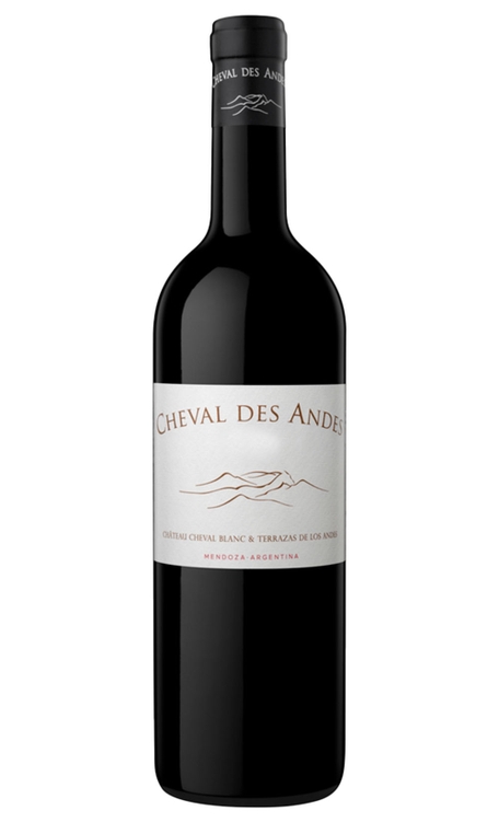 Vinho Château Cheval Blanc Tinto Seco Argentina Cheval Des Andes Cabernet Sauvignon, Malbec, Petit Verdot 2018 750ml