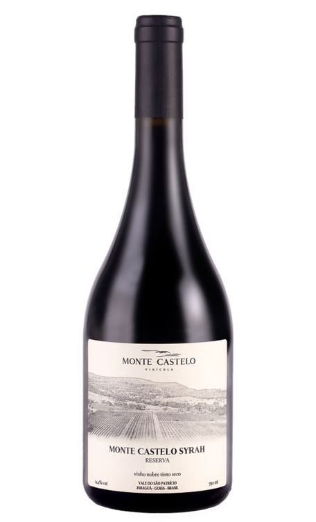 Vinho Monte Castelo Tinto Seco Brasil Reserva Syrah 750ml