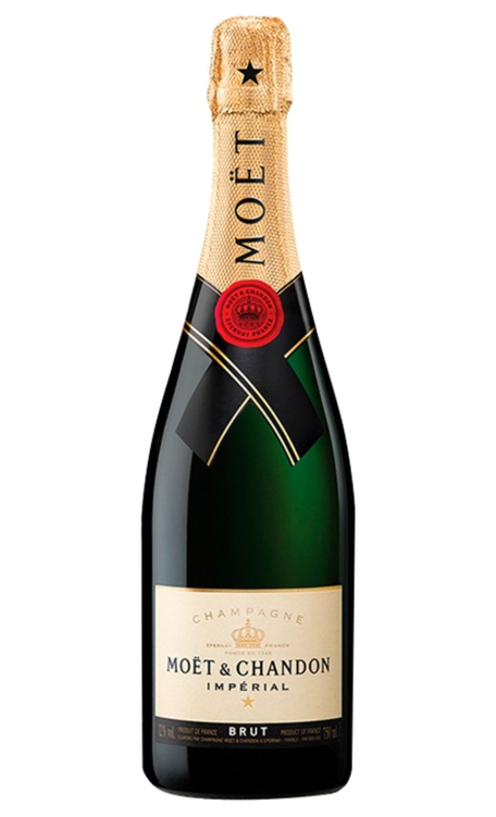 Espumante Moet & Chandon Branco Brut França Champagne Impérial Chardonnay, Pinot Meunier, Pinot Noir 750ml
