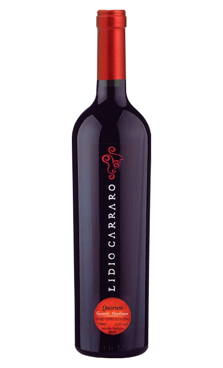 Vinho Lidio Carraro Vinícola Boutique Tinto Seco Brasil Grande Vindima Blend 750ml