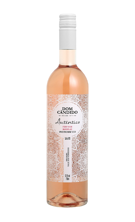 Vinho Dom Cândido Rosé Seco Brasil Autêntico Marselan, Pinot Noir 750ml