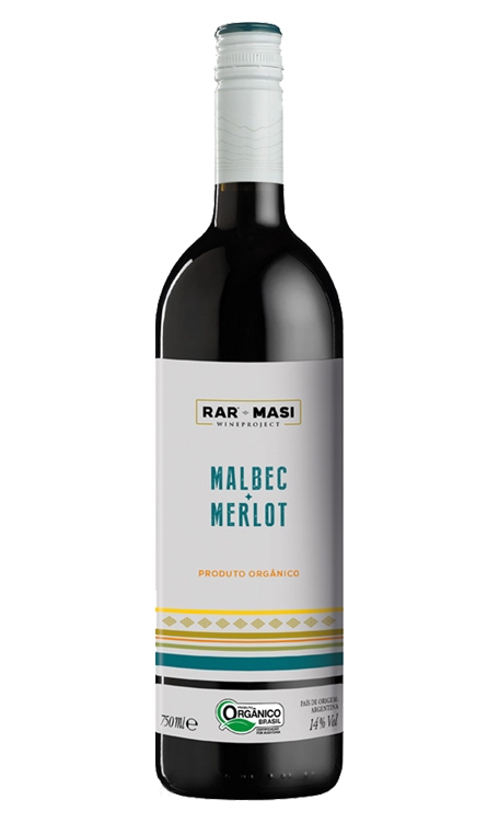 Vinho Masi Tinto Seco Argentina Orgânico Malbec, Merlot 750ml