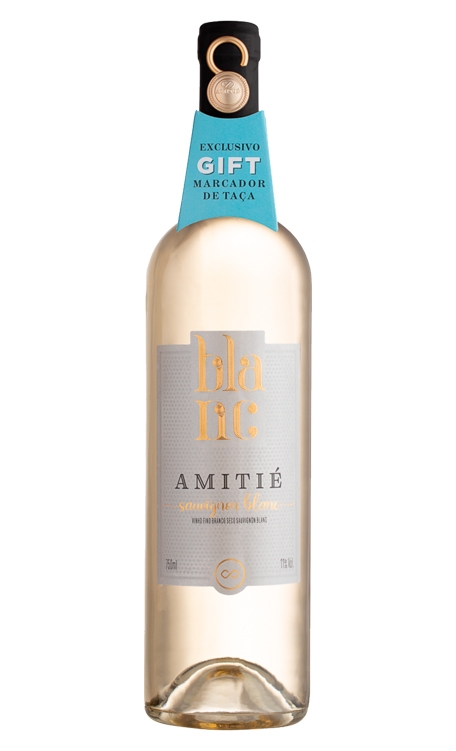 Vinho Amitié Branco Seco Brasil Sauvignon Blanc 750ml