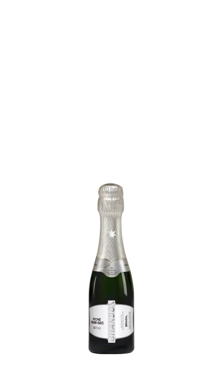 Espumante Chandon Branco Demi Sec Brasil Baby Riche Chardonnay, Pinot Noir, Riesling 187ml