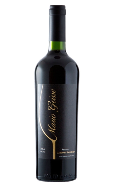 Vinho Vinícola Família Geisse Tinto Seco Chile Mário Geisse Reserva Cabernet Sauvignon 750ml