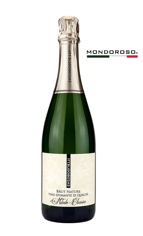 Espumante Enzo Boglietti Branco Nature Itália Clássico Chardonnay 750ml